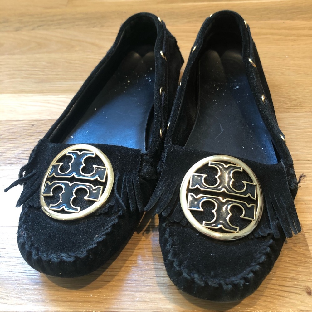 Tory Burch Fringe Moccasins